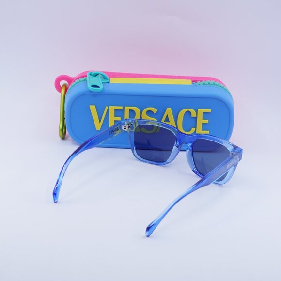 Versace Kids VK4006U 5532/80 Rectangle Sunglasses - Royal Blue/Dark Blue - Picture 10 of 10